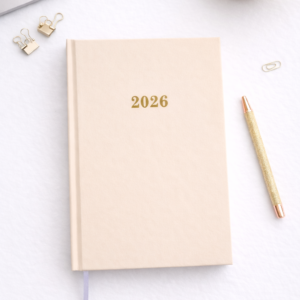 Klasični tedenski razpored na 2 straneh BEŽ